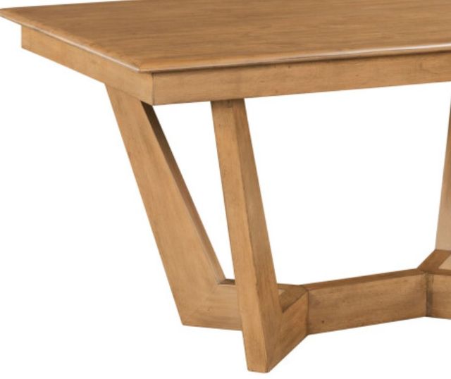 Kincaid® Kafe Cappuccino 60" Rectangular Trestle Dining Table-1