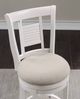 American Woodcrafters Palmer Antique White 26" Barstool-3
