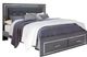 Signature Design by Ashley® Lodanna 2-Piece Gray Queen Panel Storage Bed Set-1