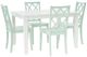 Powell® Maui 5-Piece Mint/White Dining Set-0