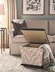 Century® Customizable Signature Gray's Storage Ottoman-3
