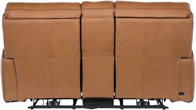 Hooker® Furniture MS Miles Oslo Antelope Power Reclining Loveseat with Power Headrest and Console-4
