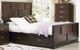 Najarian Furniture Toronto Pecan Storage Panel Bed-0