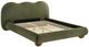 Furniture of America® Finamore Olive Green King Panel Bed-0