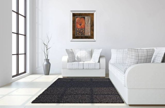 Classy Art Orange Burst I by Rosie Abraham Wall Art-3