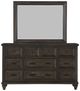 New Classic® Home Furnishings Sevilla 4-Piece Walnut California King Panel Bedroom Set-3