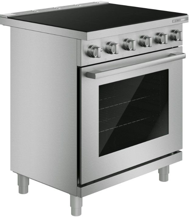 Bosch® 500 Series 30” Stainless Steel Freestanding Induction Range-2