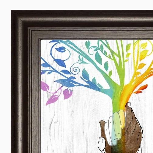Classy Art Power of Love by Kelly Donovan Wall Art-1