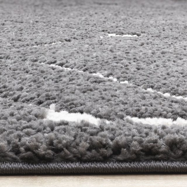 Kalora Interiors Talia Grey/White 5'x8' Area Rug-2