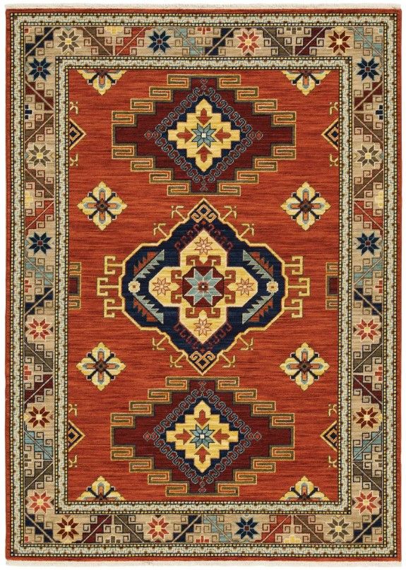 Oriental Weavers™ Lilihan 5'x8' Style 19 Area Rug-0