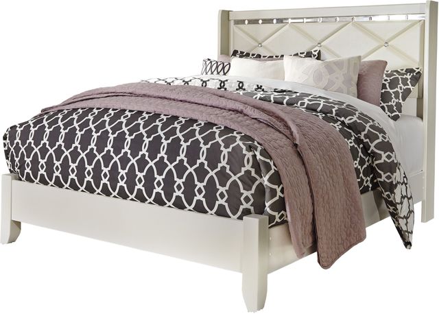 Signature Design by Ashley® Dreamur Champagne King Panel Bed-1