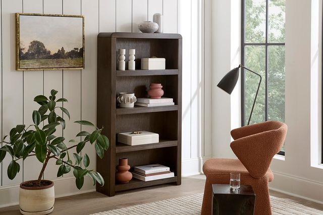 aspenhome® Taylor Espresso 60" Bookcase-2