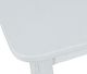 Jofran Inc. Eastern Tides Brushed White X Back Dining Chair-4