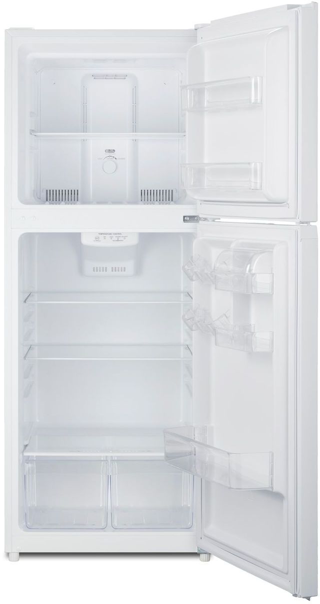 Summit® 10.1 Cu. Ft. White Top Freezer Refrigerator -2