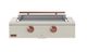 Caliber™ Rockwell Social 42" Antique White Built-In Natural Gas Outdoor Griddle with Copper Hardware-0