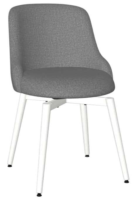 Amisco Customizable Giulia Swivel Dining Side Chair-1