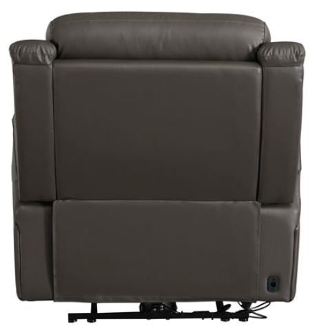 Signature Design by Ashley® Chasewood Dark Gray Power Recliner-2