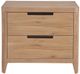 Universal Explore Home™ New Modern Organic Natural Oak Walker Nightstand-2