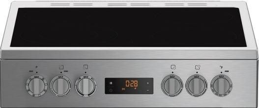 Blomberg® 24" Stainless Steel Slide In Electric Range-1