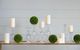 A & B Home Clear Candlestick Holder-1