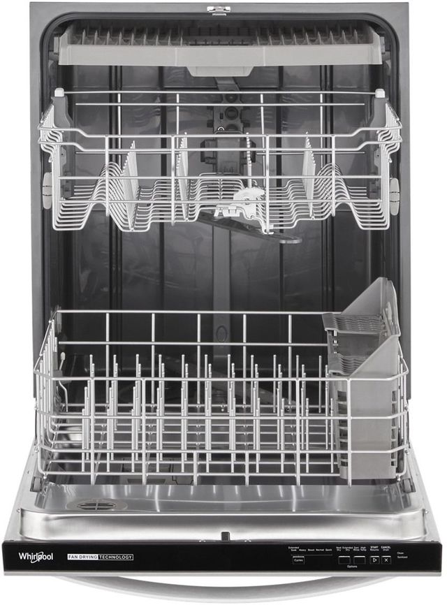 Whirlpool® 24" Fingerprint Resistant Stainless Steel Built In Dishwasher-3
