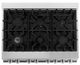 ZLINE Legacy 36" Stainless Steel Pro Style Dual Fuel Range-4
