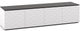 Salamander Designs® Chameleon Milan 247 White and Black Glass AV Cabinet-0