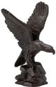 Crestview Collection Majestic Eagle in Flight Copper Sculpture-0