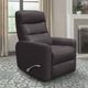 Parker House® Hercules Chocolate Manual Swivel Glider Recliner-1