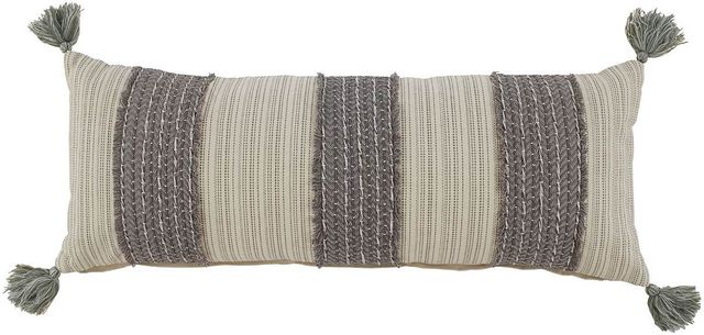 Signature Design by Ashley® Linwood Gray/Cream Pillow-0