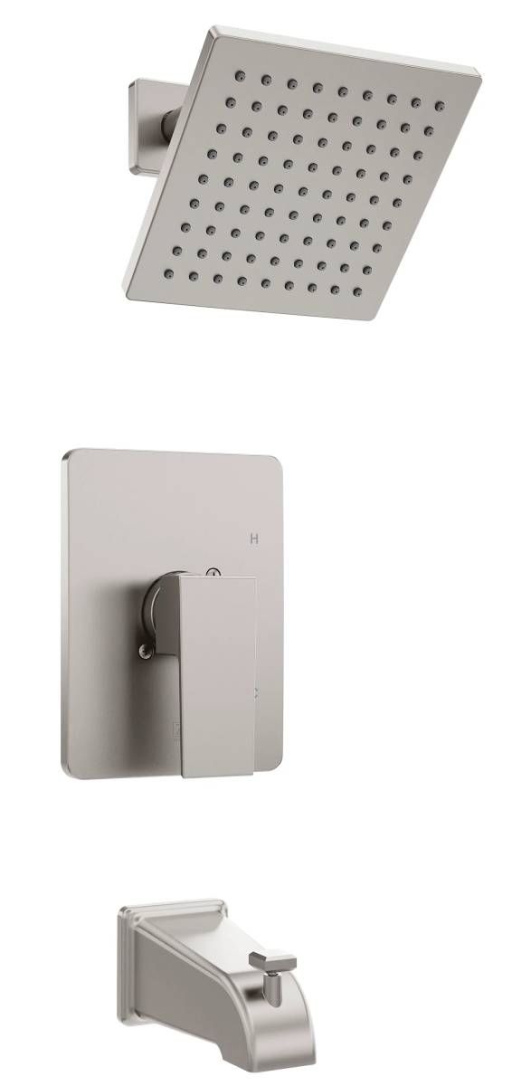 ZLINE Palisades Brushed Nickel Modern Shower System-0