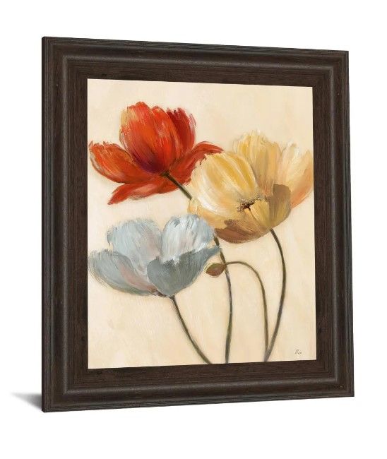 Classy Art Poppy Palette Il by Nan Wall Art-1