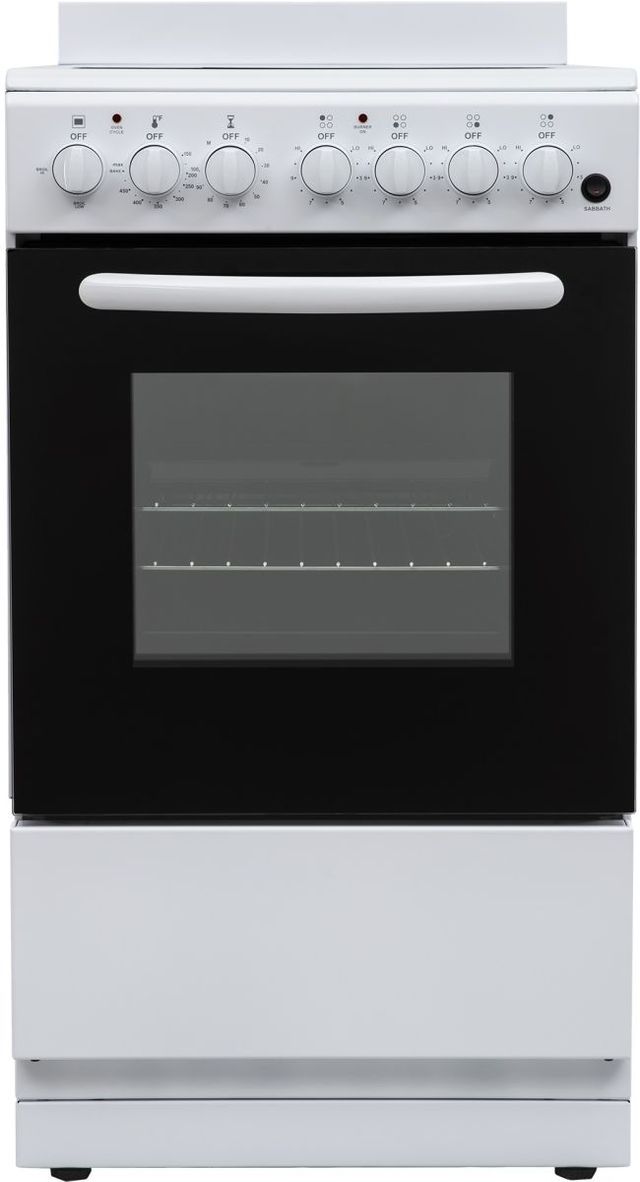 Element® 20" White Freestanding Electric Range-0