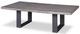 Century® Details Live Edge Guan Slab Oiled Bronze/Slate Gray Cocktail Table-0