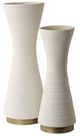 Uttermost® Ridgeline 2-Piece White Vases Set-0