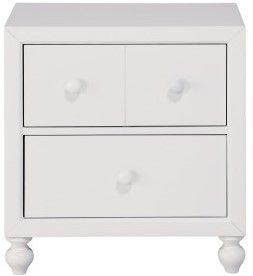 Mazin Furniture Wellsummer 4 Piece White Twin Bedroom Set-3