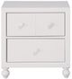 Mazin Furniture Wellsummer 4 Piece White Twin Bedroom Set-3