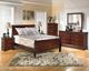 Signature Design by Ashley® Alisdair - Dark Brown Full Sleigh Headboard/Footboard-3