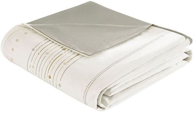 Olliix by INK+IVY Multi Full/Queen Nea Cotton Printed Duvet Cover Set-1