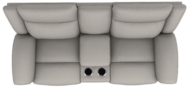 La-Z-Boy® Joel Stone Power Reclining Loveseat with Console, Headrest, and Lumbar-4