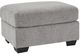 Benchcraft® Loreo Flint Ottoman-0