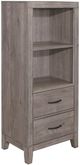 Homelegance® Woodrow 3-Piece Gray Full Bookcase Bed-4