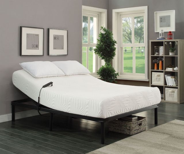 Coaster® Stanhope Black Queen Adjustable Bed Base-1