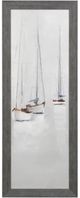 Stylecraft Foggy Harbor II Gray/Off-White Wall Art-0