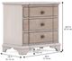 A.R.T. Furniture® Alcove Belgian Ivory/Washed Maple Nightstand-2