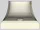 Vent-A-Hood® Designer Series 42" Biscuit Wall Mounted Range Hood-4