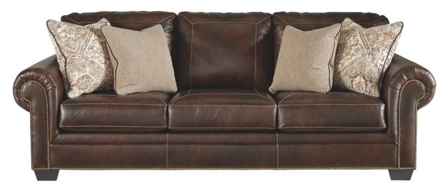 Signature Design by Ashley® Roleson Walnut Sofa-0