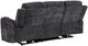 Coaster® Kennett 2-Piece Dark Gray Chenille Upholstered Power Reclining Sofa Set-3
