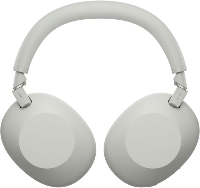 Sony®  Platinum Silver Wireless Noise Canceling Over-Ear Headphone-1