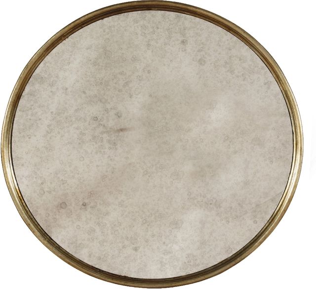 Hooker® Furniture Sanctuary Mirrored Top Accent Table with Visage Base-2